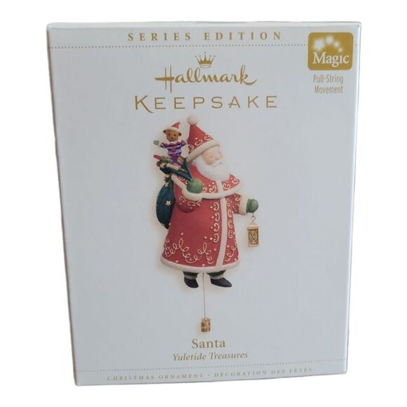 Hallmark Other - Hallmark Keepsake Santa Yuletide Treasure Ornament+ 2006